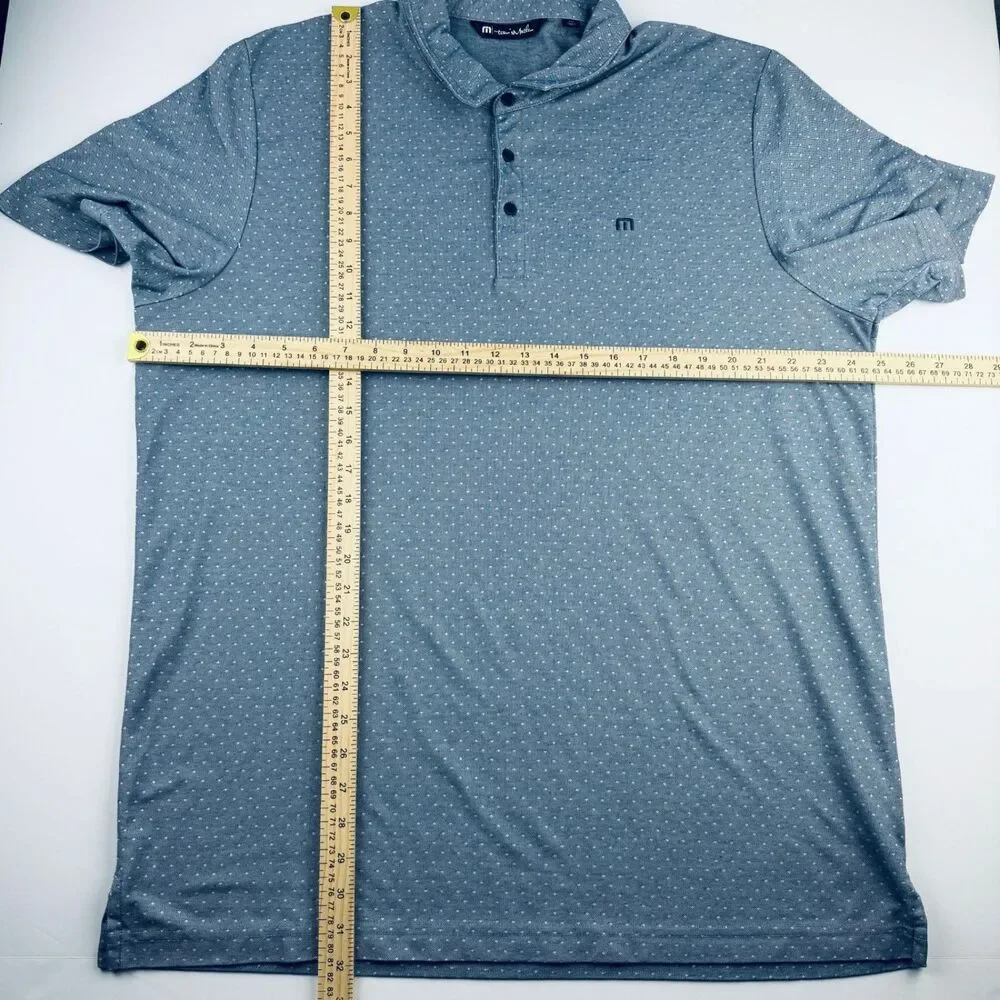 TravisMathew Blue Golf Polo XXL - Picture 9 of 11